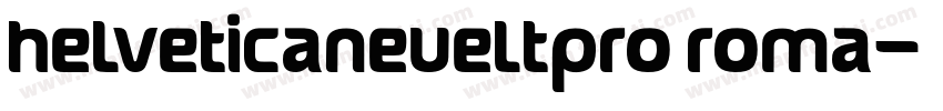 helveticaneueltpro roma字体转换